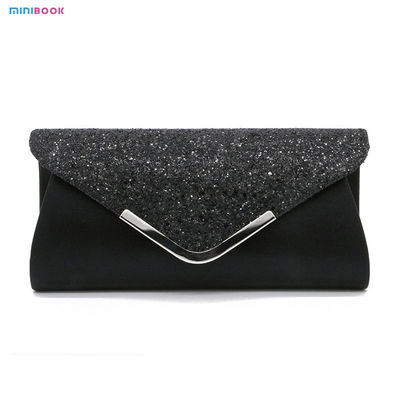 Elegant and Chic PVC Wallet Clutch Bag Crystal Bling Handbag for Women's Fashion
