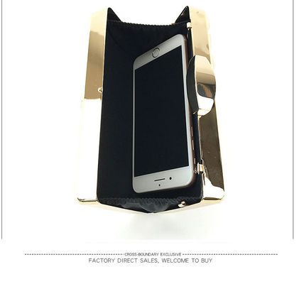 Small Square Bag Ladies Banquet Mobile Phone Hand Shoulder Bag Woman Party Clutch Handbag
