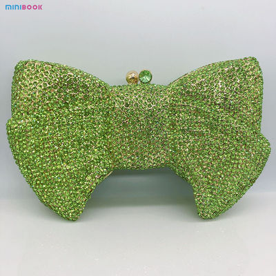 2023 Banquet Full Diamond Clutch Women Crystal Evening Clutch Bag with CANDY Pattern