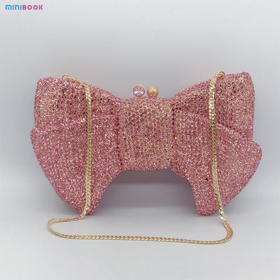 2023 Banquet Full Diamond Clutch Women Crystal Evening Clutch Bag with CANDY Pattern