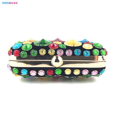 Minibook Luxury Women's Dinner Clutch Handbag Banquet Bag Low MOQ Mix Models Advantage