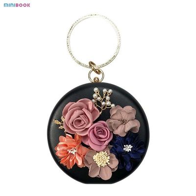OEM/ODM LANDSCAPE Pattern Type Luxury Crossbody Chain Clutch Evening Bag For Women