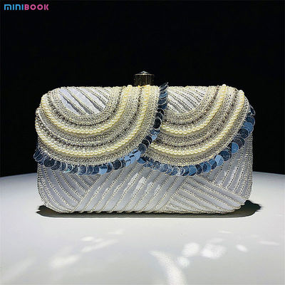 Ladies Shiny Crystal Bling Hand Bags OEM/ODM for Party Wedding Purse Evening Handbags