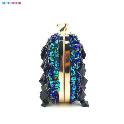 Stylish Sequins Clutch Purse for Ladies Party Luxury Style Wedding Beads Bag