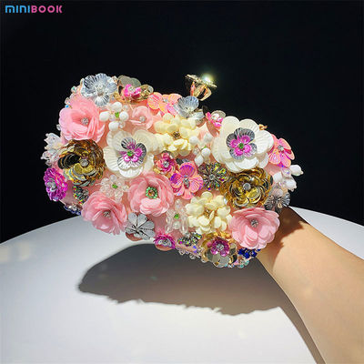 Handmade Acrylic Evening Clutch Bag For Women Formal Party Rattan Evening With Silks And Satins Bag Bucket Evening Bag