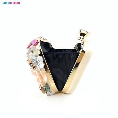 Handmade Acrylic Evening Clutch Bag For Women Formal Party Rattan Evening With Silks And Satins Bag Bucket Evening Bag