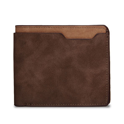 Custom Men's Slim Money Clip Card Holder Wallet with Open Closure and Unique Pattern