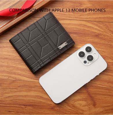 Polyester Lining Classic Men Wallets Short Fashion Coin Pocket Card Holder Male Purse