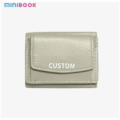 PU Leather Women Short Wallet with Multi Slot Card Holder and Girls Mini Coin Purse