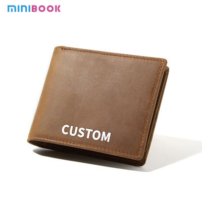 Vintage Coin Purse Money Clip Genuine Cow Leather Wallets Open Closure Type Men Women