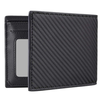 Mixed Color Leather Smooth Genuine Wallet Short Daily Life Real Cowhide Men's Wallet