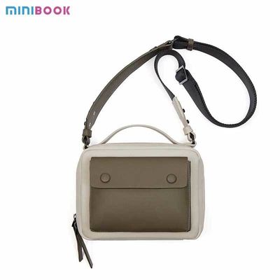 MINIBOOK Men's Multifunctional Waist Bag for Outdoor Activities and Travel PU Leather