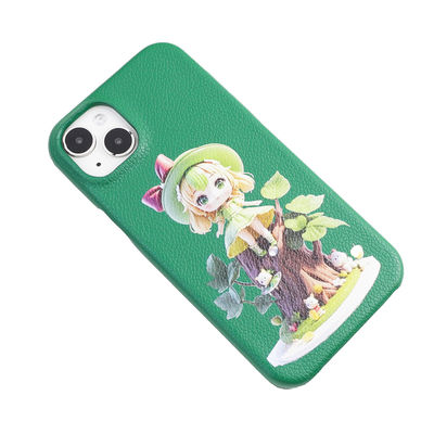 Shockproof PU Leather UV Print Mobile Cellphone Back Phone Case Cover for iPhone 15 14 13 12 Pro Max Smartphone Cases
