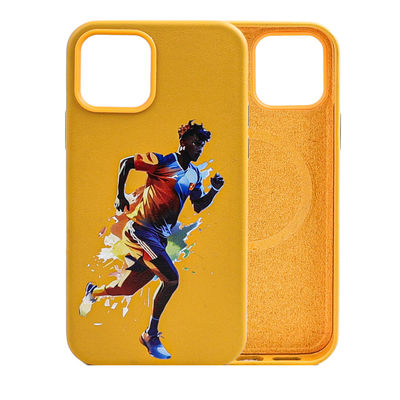 Shockproof PU Leather UV Print Mobile Cellphone Back Phone Case Cover for iPhone 15 14 13 12 Pro Max Smartphone Cases