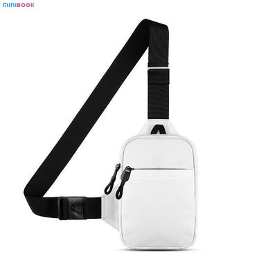 Polyester Sports Crossbody Purse for Men and Women All Seasons Mini Chest Bag