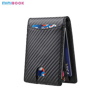 Genuine Leather Anti-Theft Customized Drawing Multi-Function RFID Wallet for Men