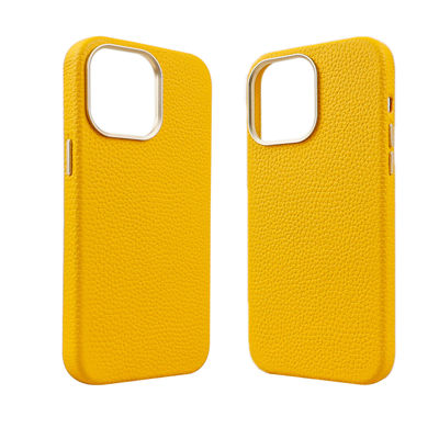 Business Design Style Luxury Genuine Leather Phone Case for iPhone 11/12/13/14 Pro Max