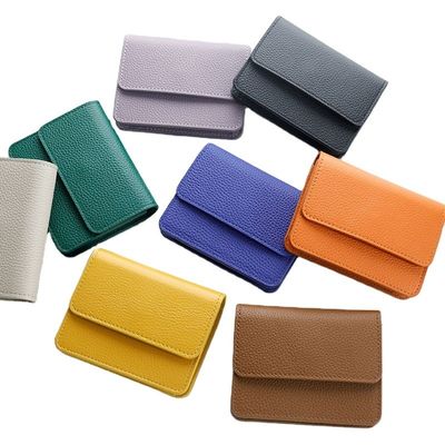 Letter Card Holder Wallets Money Bag Lanyard Chain Gift Card Slim Business Male