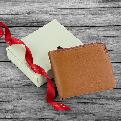 Stylish Men's RFID Wallet Open Closure Anti-Theft Design for Travel and Business