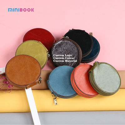 2022 Designs Short Wallet Length Genuine Leather Coin Purse for Women Highly OEM ODM
