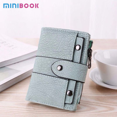 Genuine Leather Classic Men and Women Wallets with Package Size 13.5cm*10CM*2.5CM