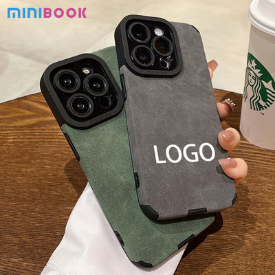 PU Leather Phone Case for iPhone 15 14 Plus 13 12 11 Pro Max 7 8 Plus Shockproof Cover