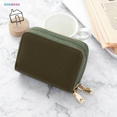 Customized Logo Mini RFID Blocking Zipper Coin Pocket Purse for Girls