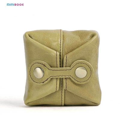 Handmade Porte Monnaie Cuir Ladies Small Retro Jewelry Storage Pouch Custom Logo Money Pocket Bag for Daily Life