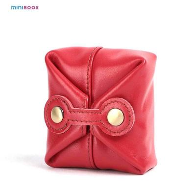Handmade Porte Monnaie Cuir Ladies Small Retro Jewelry Storage Pouch Custom Logo Money Pocket Bag for Daily Life