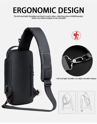 All Seasons Multifunction Sling Chest Bag for Quadcopter Toy and USB Charging