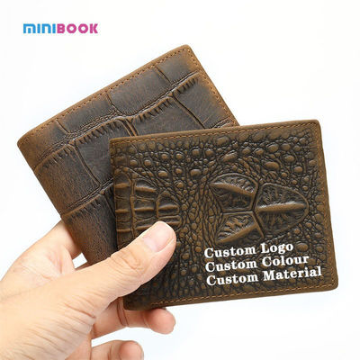 Fabric Card Slim Men Wallets Luxury Tyvek Minimalist Custom Cowhide Wallet at Minibook Wholesalers