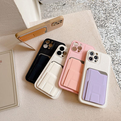 PU Leather Phone Cases for iphone 11 pro max 11 12 13 14 15 and With Holder