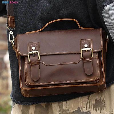 Minibook Vintage Messenger Bag The Perfect Combination of Style and Functionality