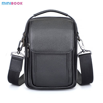 Designer Custom Logo Men'S Messenger Bag With Availiable Sample Genuine Leather