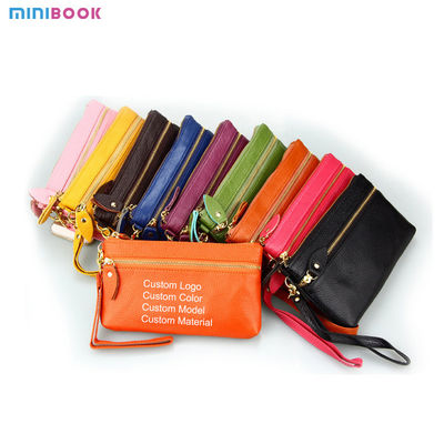 Custom Design Minibook Wallet Vintage Style Multi-Function PU Leather Card Holder
