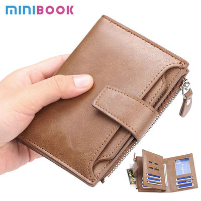 Acceptable OEM ODM Minibook Card Clip for Custom Logo and Short Card Holder Purse