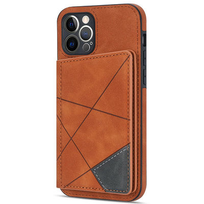 Luxury Flip Back Cover PU Leather Wallet Phone Case For iPhone 15 Pro Max With Holder