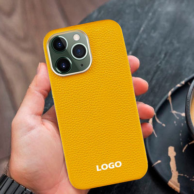Customized Leather Phone Cover for iPhone 12 13 14 Pro Max Business Design Style OEM/ODM