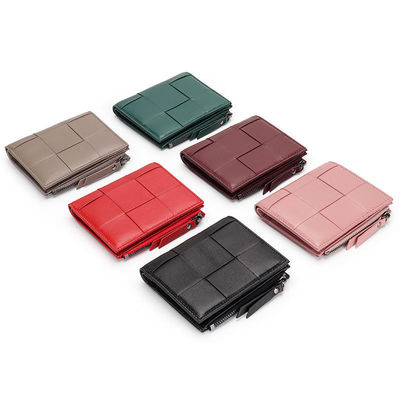 Daily Used Genuine Leather Rfid Blocking Zipper Wallet for Women's Essential Items