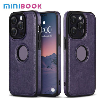 Shockproof Luxury PU Leather Phone Case for iPhone 14 13 12 11 Plus Pro Max Back Cover
