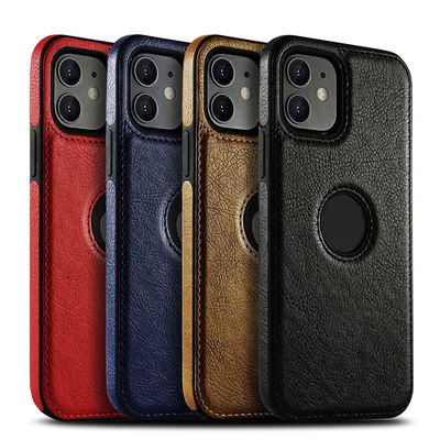 Shockproof Luxury PU Leather Phone Case for iPhone 14 13 12 11 Plus Pro Max Back Cover