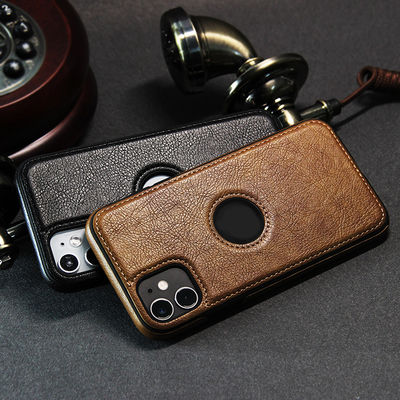 Shockproof Luxury PU Leather Phone Case for iPhone 14 13 12 11 Plus Pro Max Back Cover
