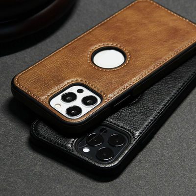 Shockproof Luxury PU Leather Phone Case for iPhone 14 13 12 11 Plus Pro Max Back Cover