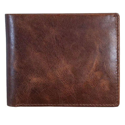 Luxury Vintage Designer Slim RFID Men's Leather Wallet with GENUINE LEATHER Material