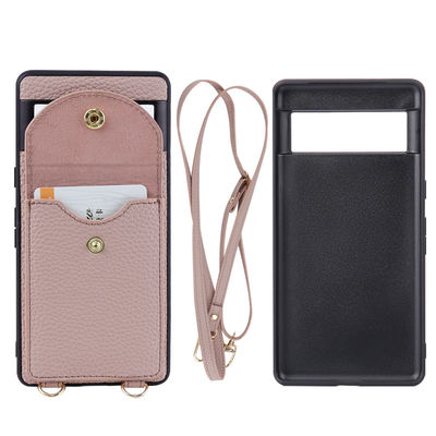 OEM/ODM Leather Texture Shockproof Stand Holder Phone Case for Google Pixel 7 Pro 5G