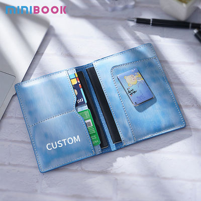 Low MOQ Mix Models Popular Men's Wallet Real Leather Bifold Wallet Customized