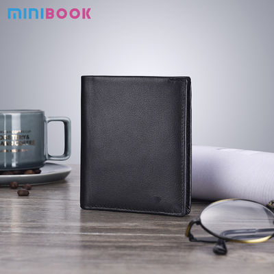 Custom Your Logo Men's Short Wallet Thin Minimalist Front Pocket Rfid Blocking Purse