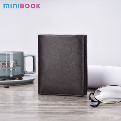 Custom Your Logo Men's Short Wallet Thin Minimalist Front Pocket Rfid Blocking Purse