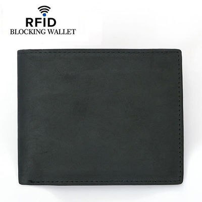 Anti-Theft RFID Blocking Men's Wallet for Secure Travel and Credit Card Protection