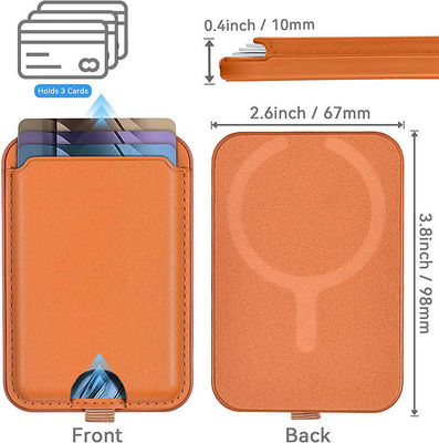 Adjustable Stand Wallet For Iphone 15/14/13/12 Series Luxury Design Style Fits 3 Cards
